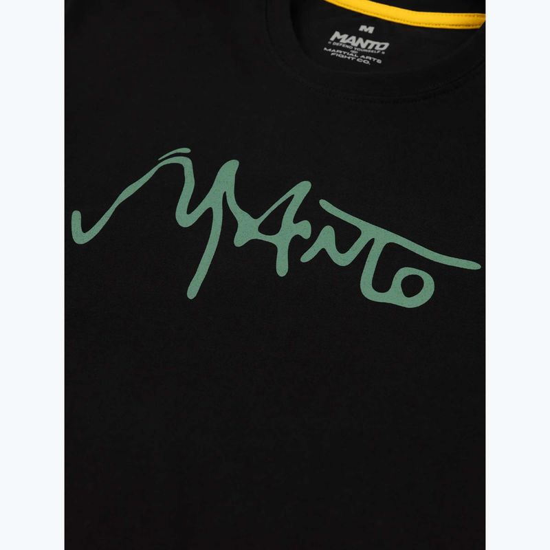 Pánske tričko MANTO Ink black 3
