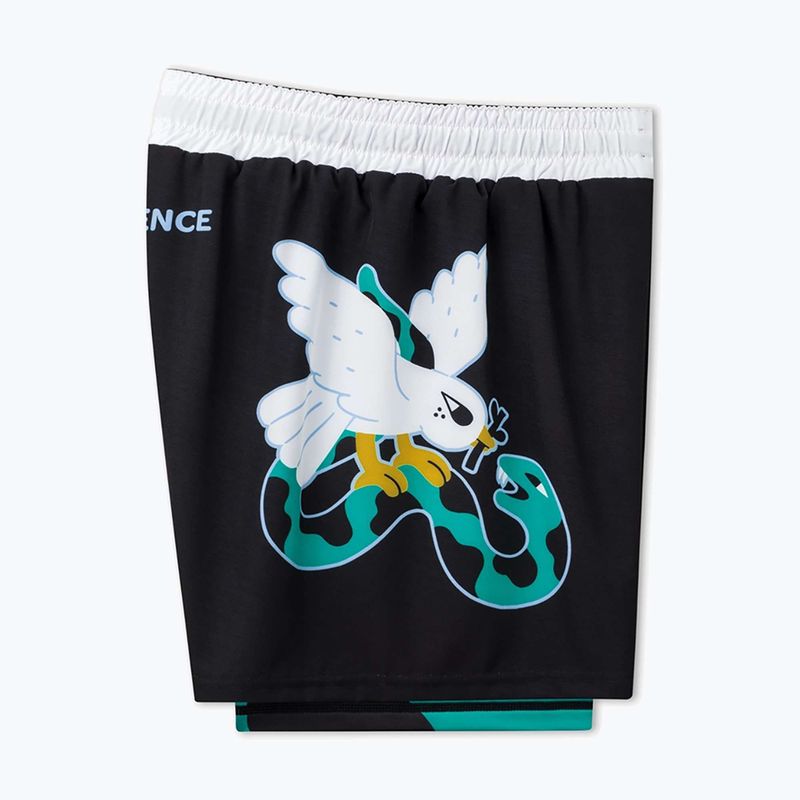 Pánske tréningové šortky MANTO Dove black 3
