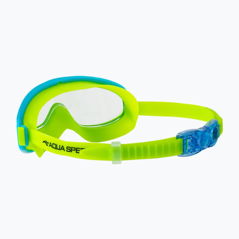 Detská plavecká maska AQUA-SPEED Tivano JR zelená 925 4
