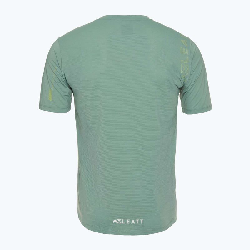 Leatt MTB Trail 1.0 X-Flow pánsky cyklistický dres pistáciová 2