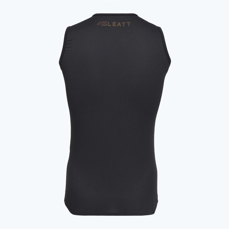 Pánsky cyklistický dres Leatt Sleeveless Base black 2