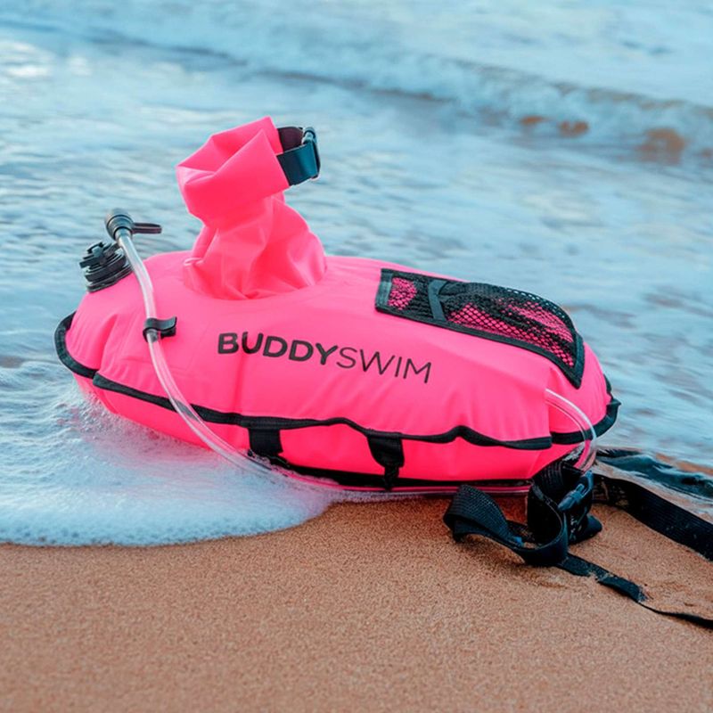 Bezpečnostná bójka Buddyswim Hydrastation Pro 10 l pink 5