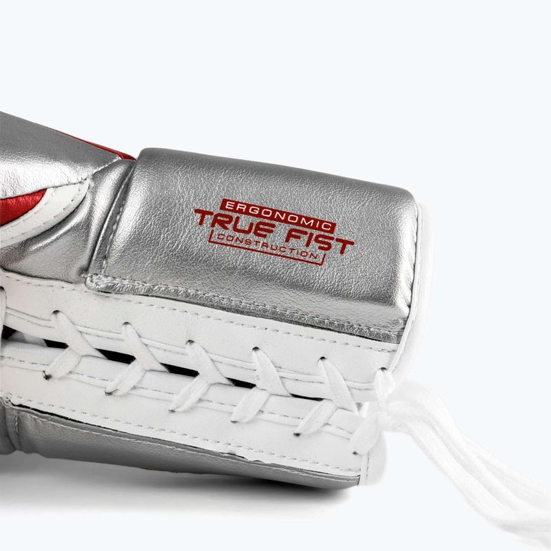 Boxerské rukavice Rival RS100 Professional red/silver 4