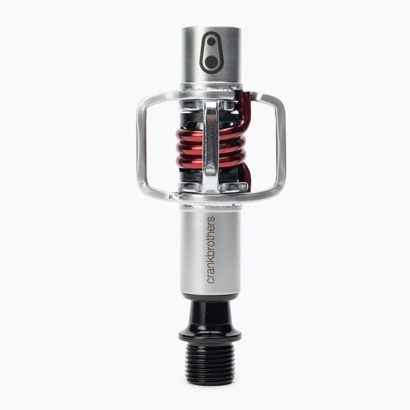 Crankbrothers Eggbeater 1 cyklistické pedále strieborné/červené CR-14792 4