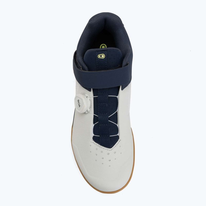 Cyklistické topánky MTB Crankbrothers Mallet BOA navy grey/gum outsole 5