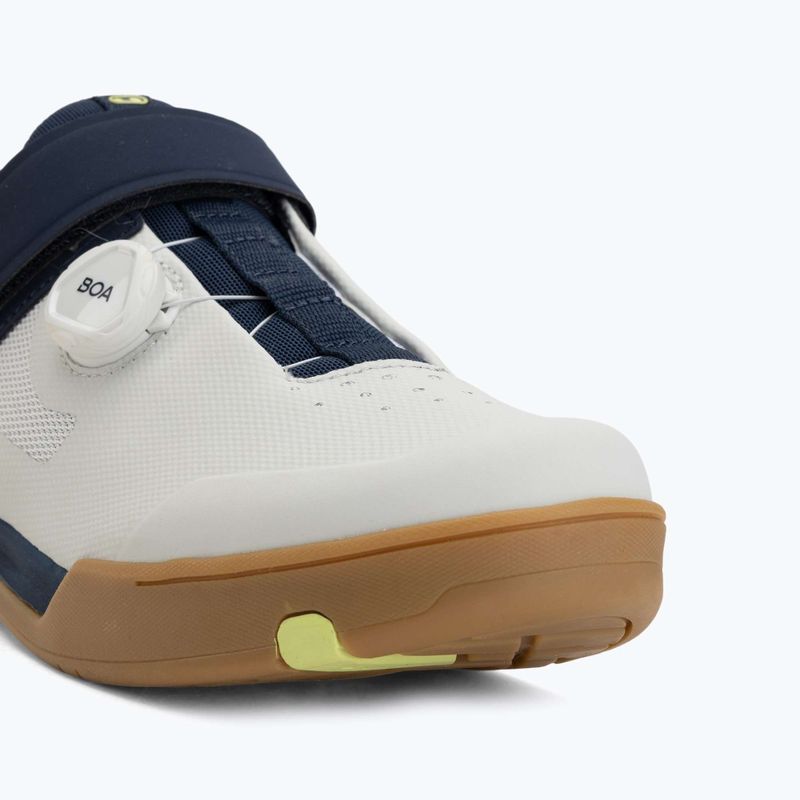 Cyklistické topánky MTB Crankbrothers Mallet BOA navy grey/gum outsole 7