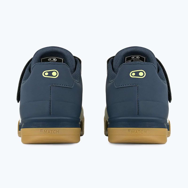 Cyklistické topánky MTB Crankbrothers Mallet BOA navy grey/gum outsole 11