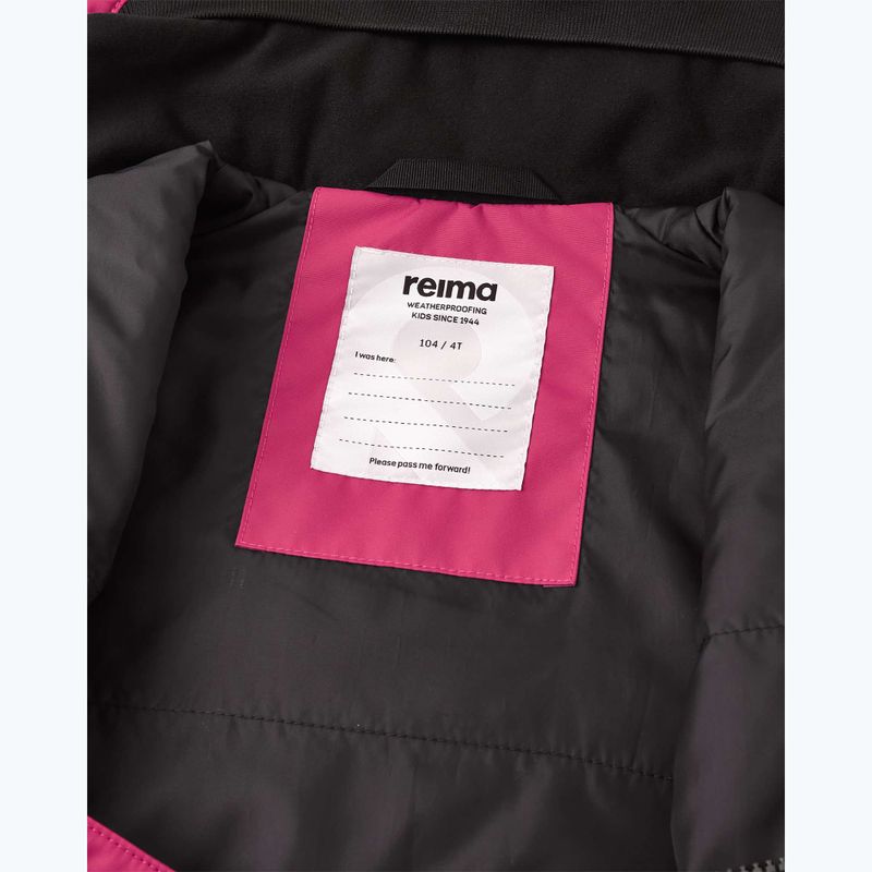 Detská softshellová kombinéza Reima Sevetti rosy berry 5