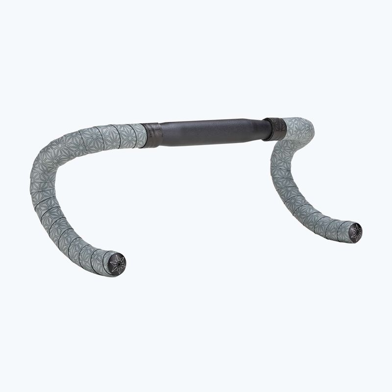 Omotávka na riadidlá SUPACAZ Super Sticky Kush Classic 2.5 mm gun metal/ano black plugs 2