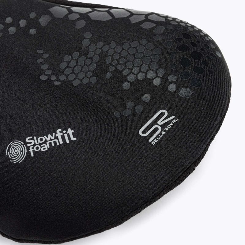 Poťah sedla Selle Royal Memory Fit Foam Large black 4