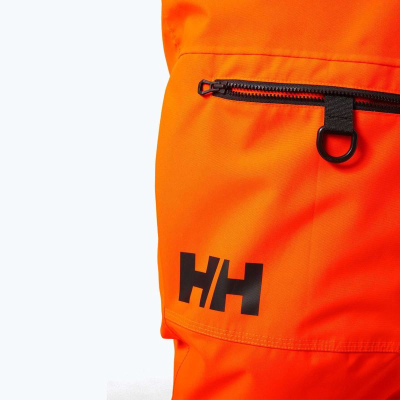 Pánske lyžiarske nohavice Helly Hansen Sogn Cargo neon orange 3