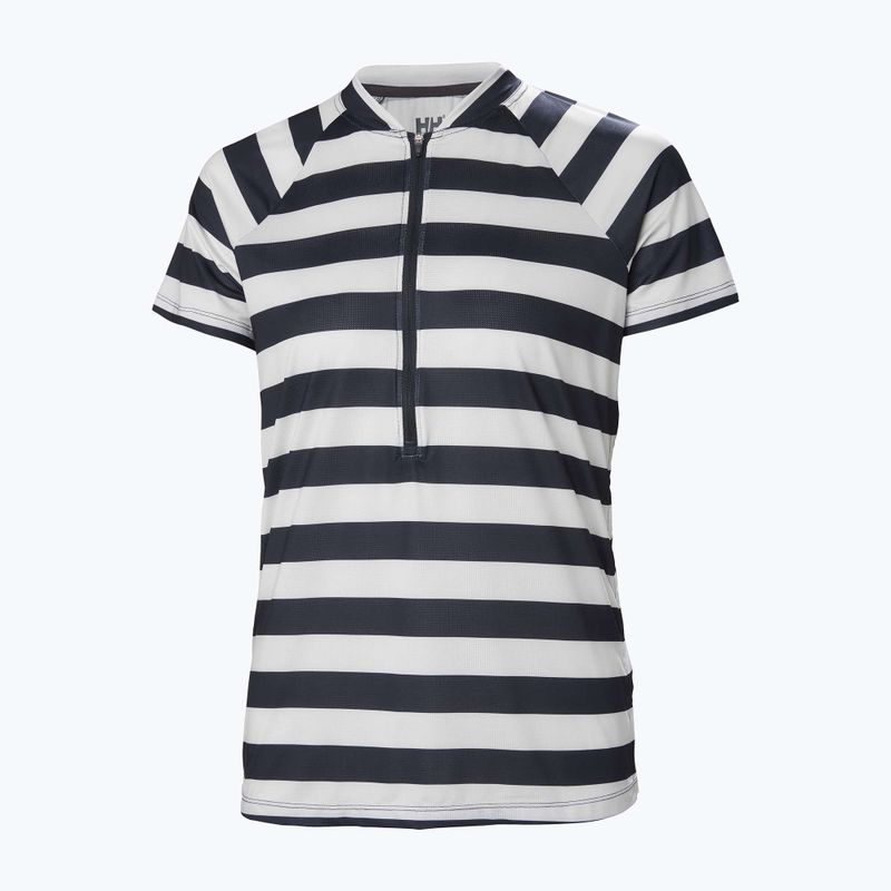 Dámske tričko Helly Hansen Siren 1/2 Zip navy stripe 5