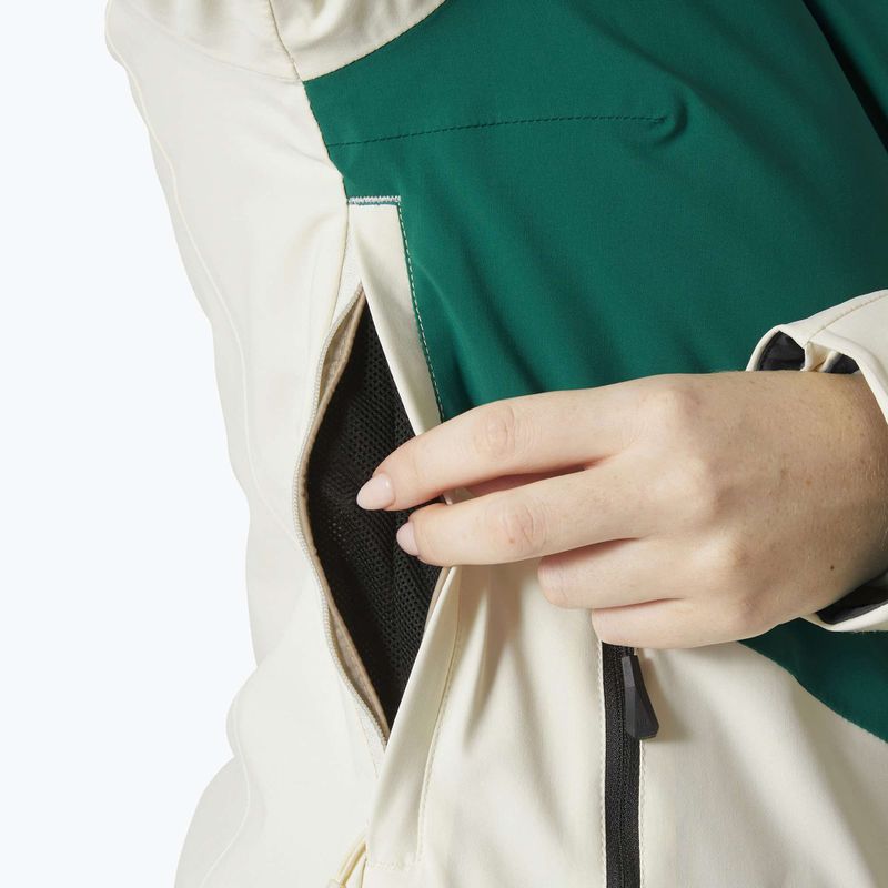Dámska lyžiarska bunda Helly Hansen Alphelia emerald snow 4
