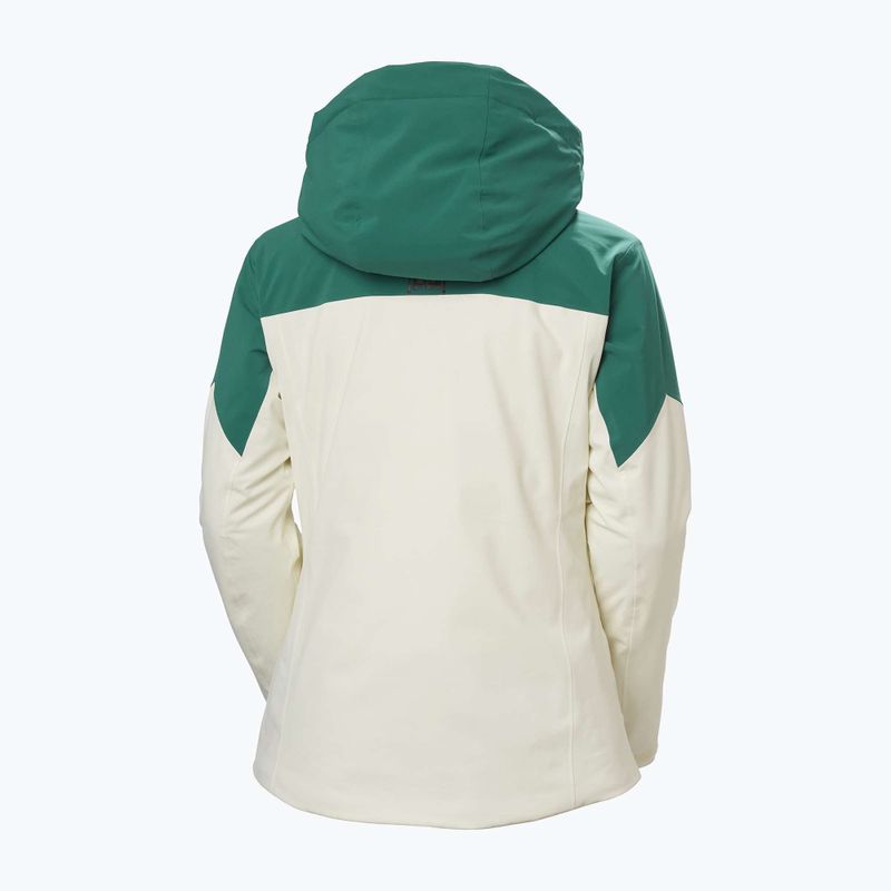 Dámska lyžiarska bunda Helly Hansen Alphelia emerald snow 11