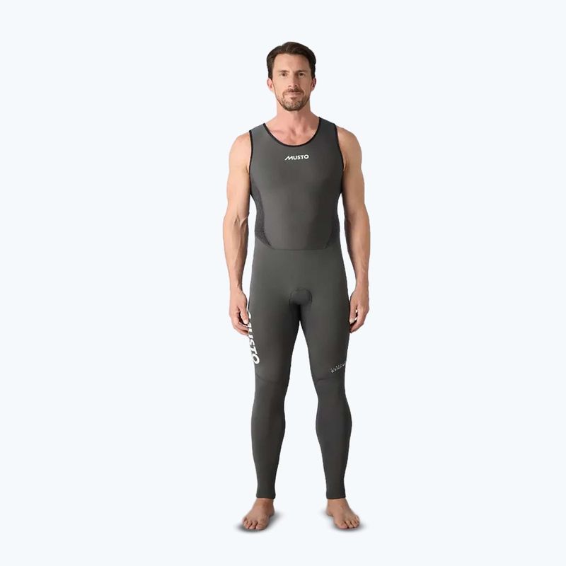 Pánsky plavecký neoprén Musto Flexlite Dynamic 2 mm Long John dark grey 5