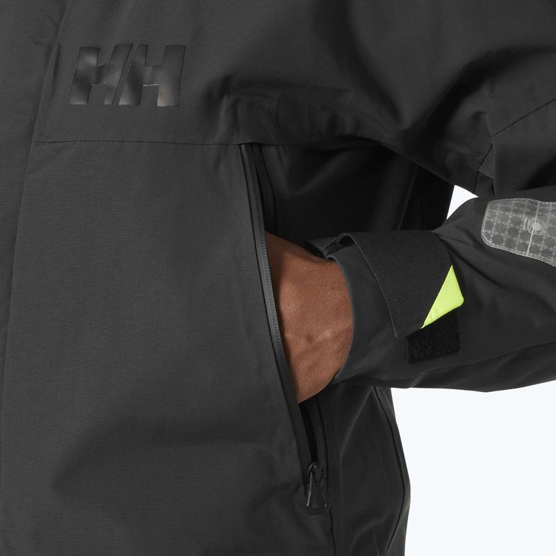 Pánska bunda do dažďa Helly Hansen Skagen Offshore ebony 7