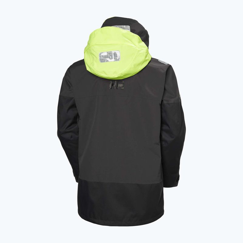 Pánska bunda do dažďa Helly Hansen Skagen Offshore ebony 12