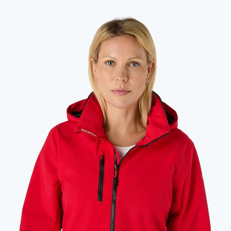 Dámska jachtárska bunda Musto Sardinia true red 5