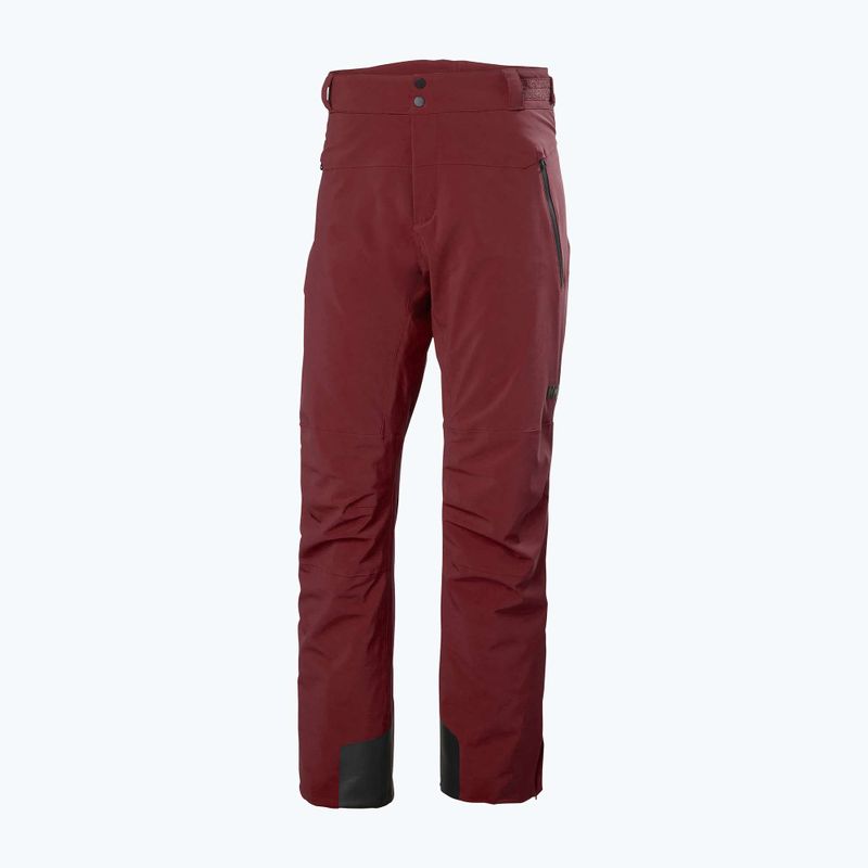 Pánske lyžiarske nohavice Helly Hansen Alpha Lifaloft mars red 6