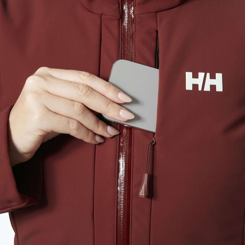 Dámska lyžiarska bunda Helly Hansen Avanti 3-In-1 Softshell Jacket mars red 5