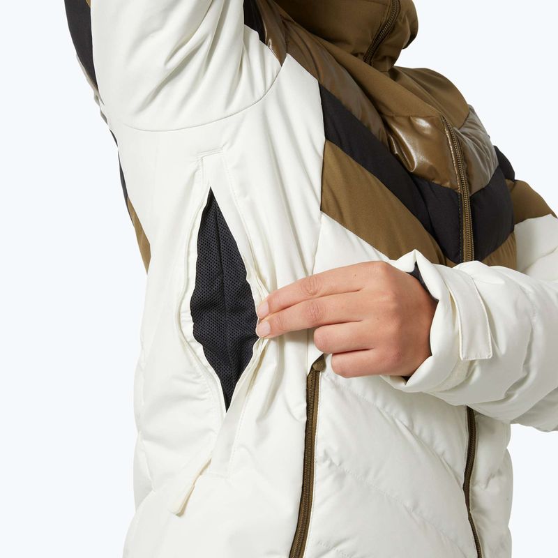 Dámska lyžiarska bunda Helly Hansen Imperial Puffy sepia 4