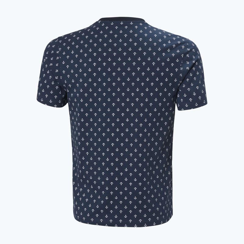 Pánske tričko Helly Hansen Hudson navy aop 5