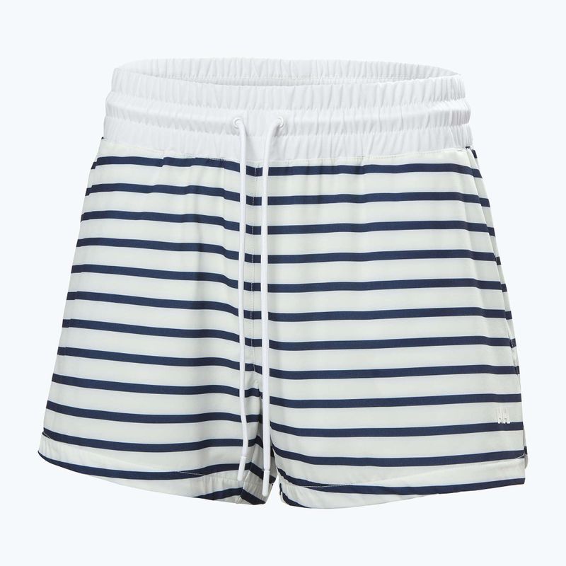 Dámske jachtárske šortky Helly Hansen Thalia 4" white navy stripe 5