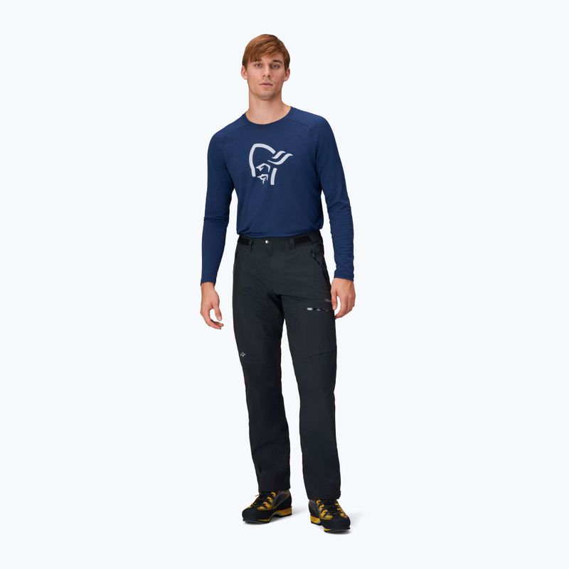 Pánske trekingové nohavice NORRONA Falketind Gore-Tex caviar black 2