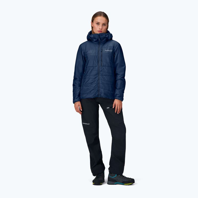 Dámska zateplená bunda NORRONA Faketind Thermo40 Zip Hoodie indigo night 2
