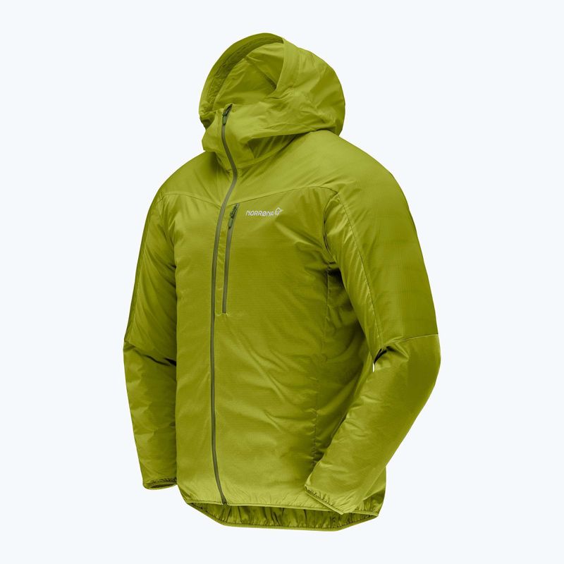 Pánska vetrovka  NORRONA Faketind Aero60 Zip Hood golden lime 3