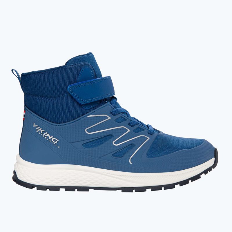 Detské snehule Viking Footwear Equip Defence Warm WP 1V blue/navy blue 9