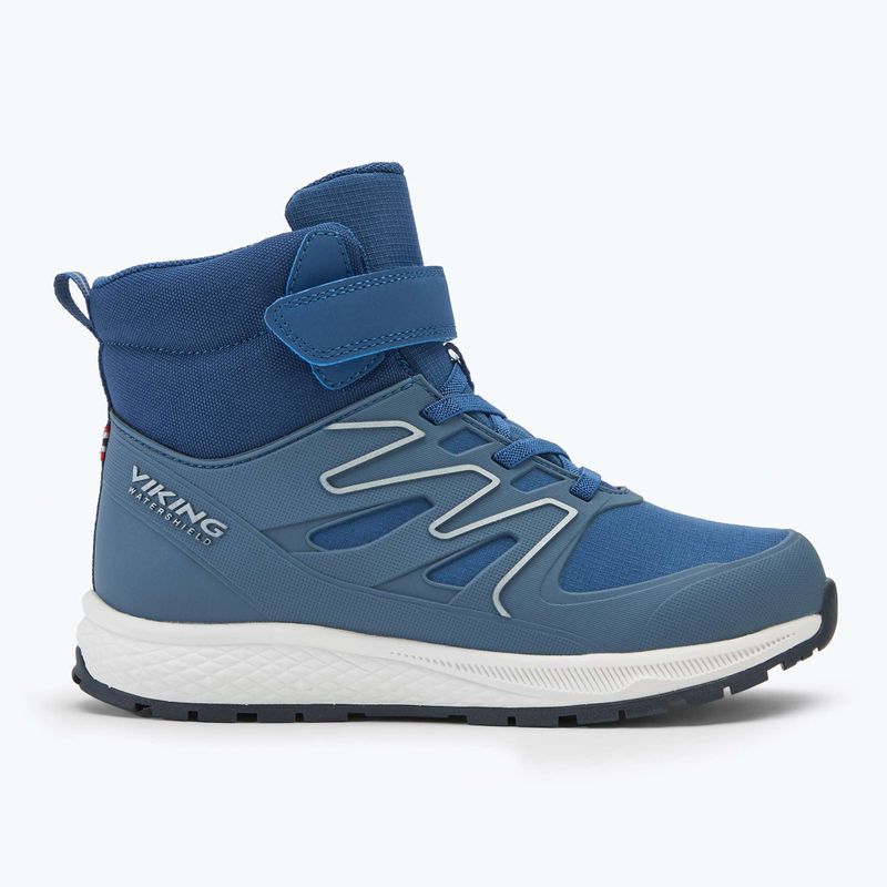 Detské snehule Viking Footwear Equip Defence Warm WP 1V blue/navy blue 2
