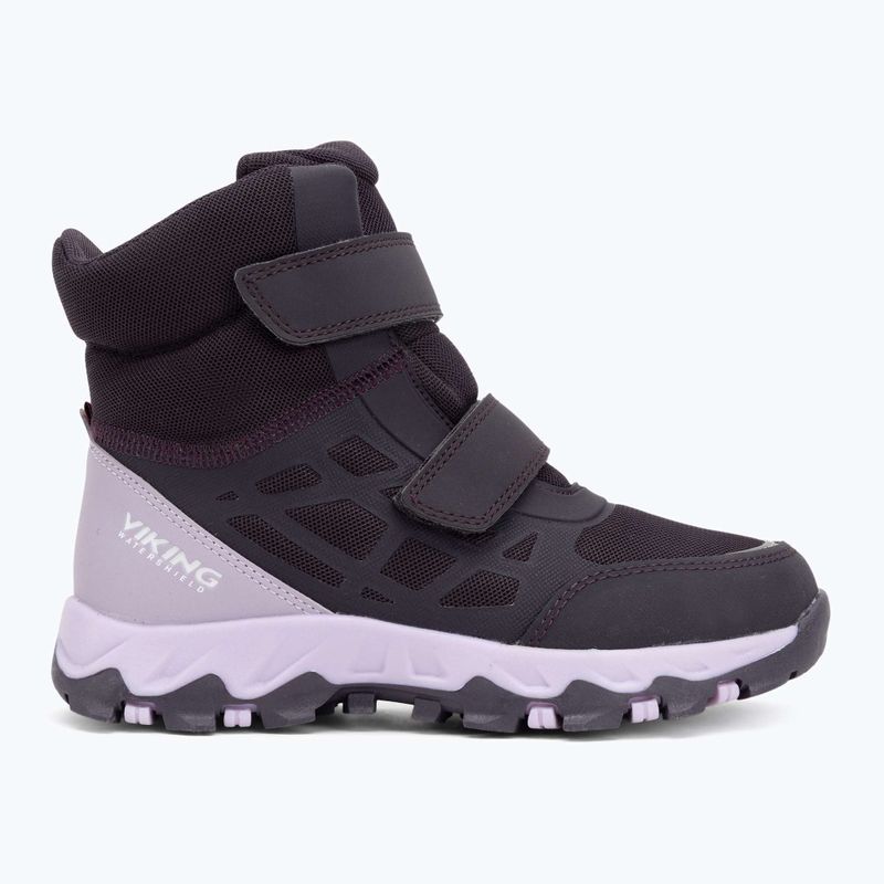 Detské topánky Viking Footwear Track Warm Waterproof 2V aubergine 2