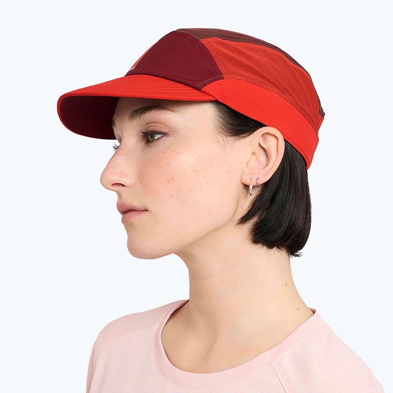 Šiltovka Ciele Athletics FSTCap SC Comp IconicVC crimson red/glade 7