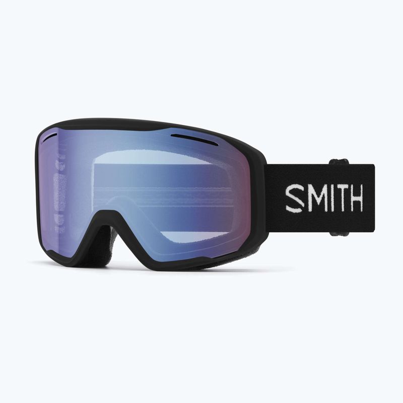 Lyžiarske okuliare Smith Blazer black/blue sensor mirror 5