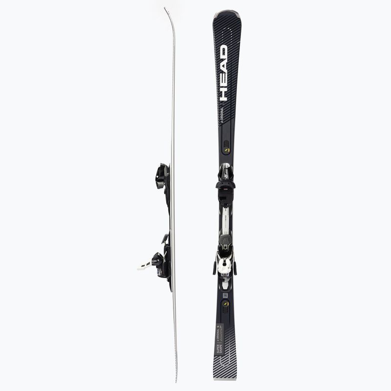 HEAD Supershape E-Original SW SF-PR + PRD 12 black 313390/100832 zjazdové lyže 2