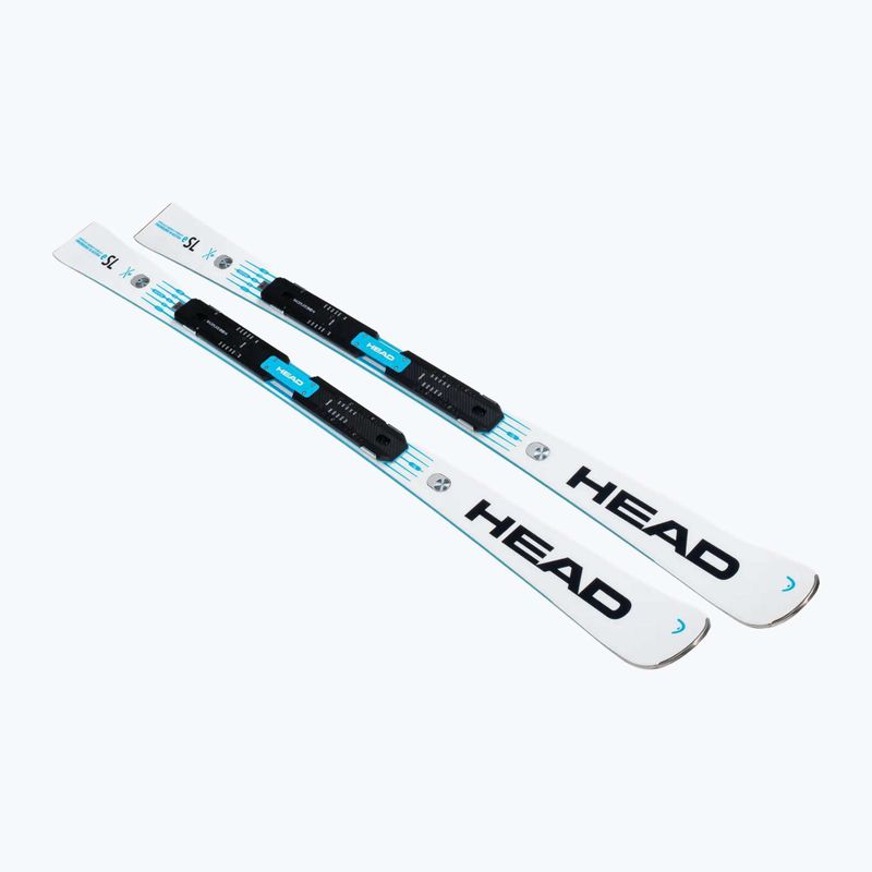 Zjazdové lyže HEAD WC Rebels e-SL RP EVO 14 + viazania Freeflex 14 GW white/blue 2