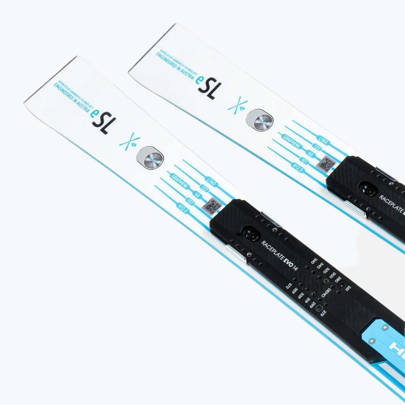 Zjazdové lyže HEAD WC Rebels e-SL RP EVO 14 + viazania Freeflex 14 GW white/blue 4