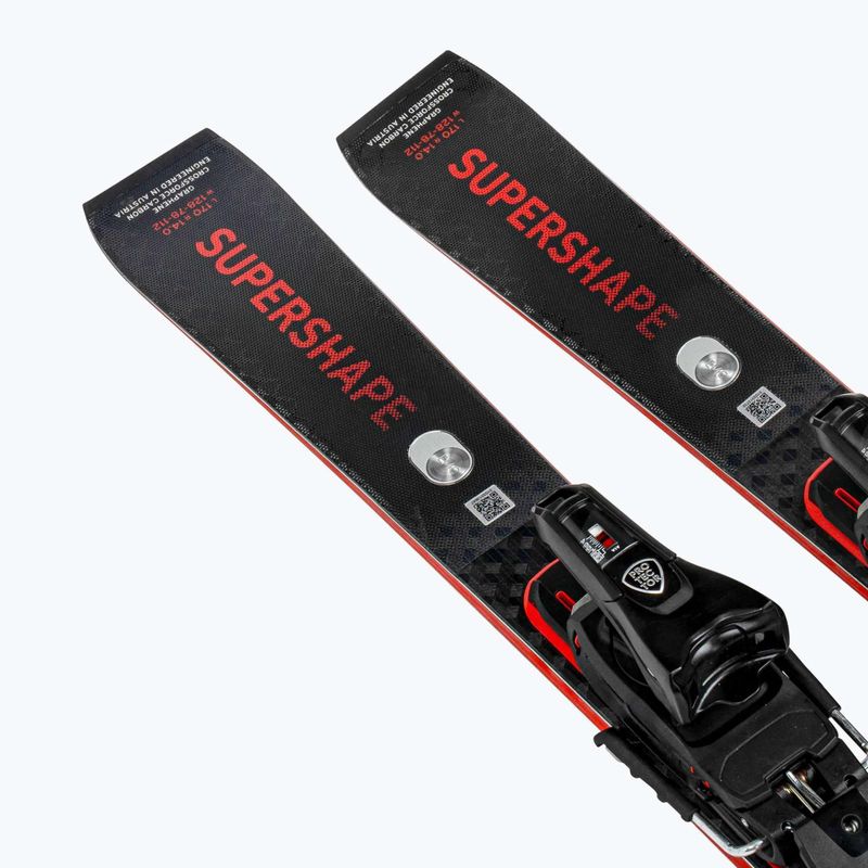 Zjazdové lyže HEAD Supershape e-Rally SW BB-PR + PRD 12 GW black/red 4