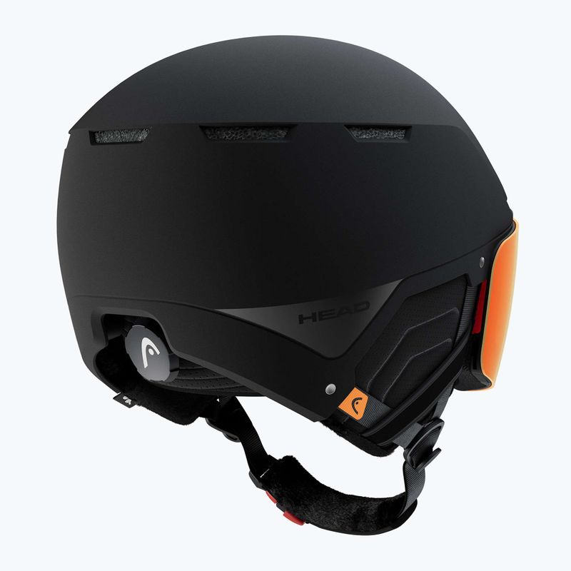 Lyžiarska prilba HEAD Cinema Pro black/red yellow 12