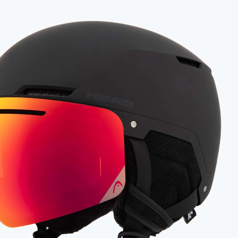 Lyžiarska prilba HEAD Cinema Pro black/red yellow 8