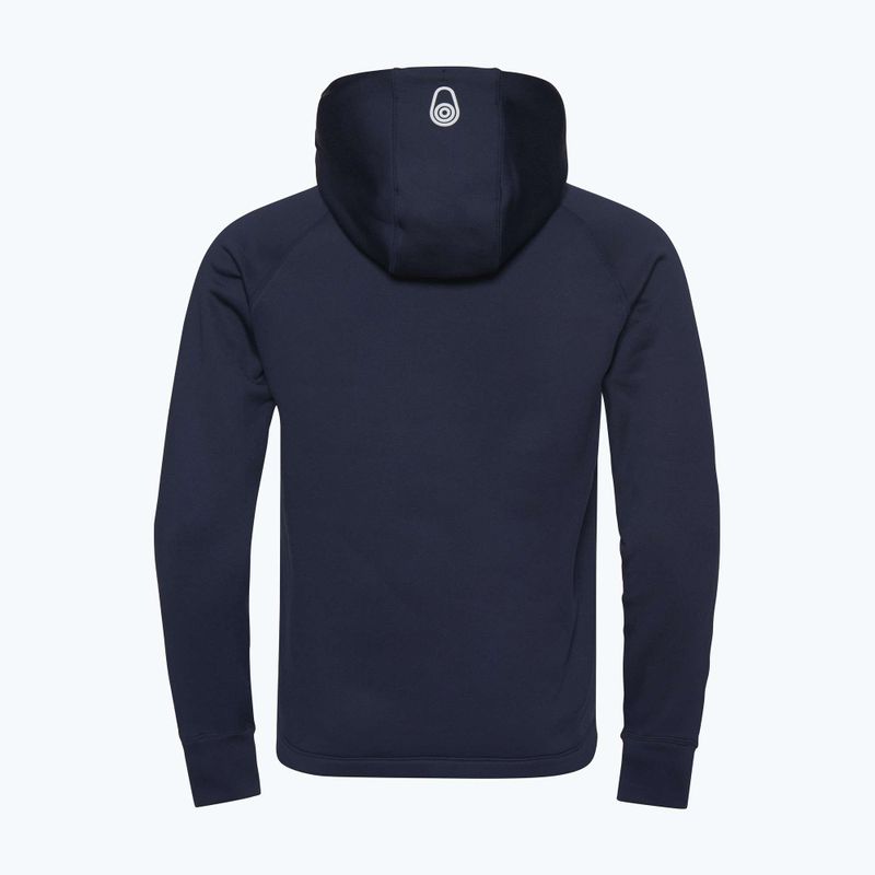 Pánska jachtárska mikina Sail Racing Spray Powerstretch Zip Hood dark navy 2