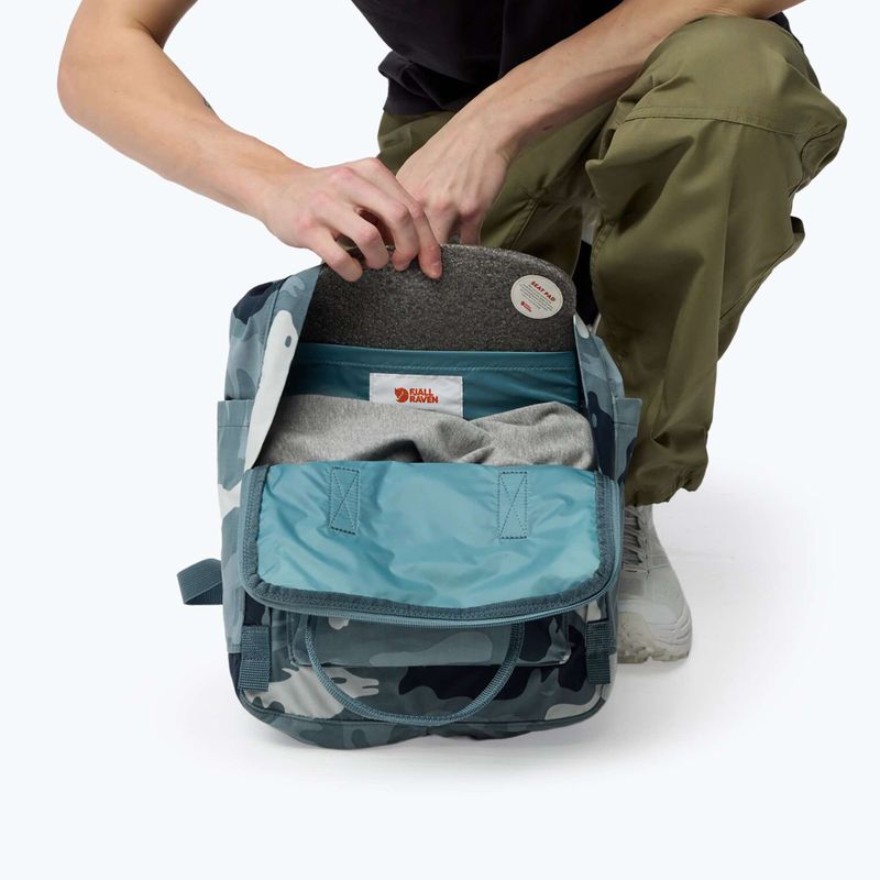 Mestský batoh Fjällräven Kanken Graphics 16 l nimbus blue/hidden animals 4