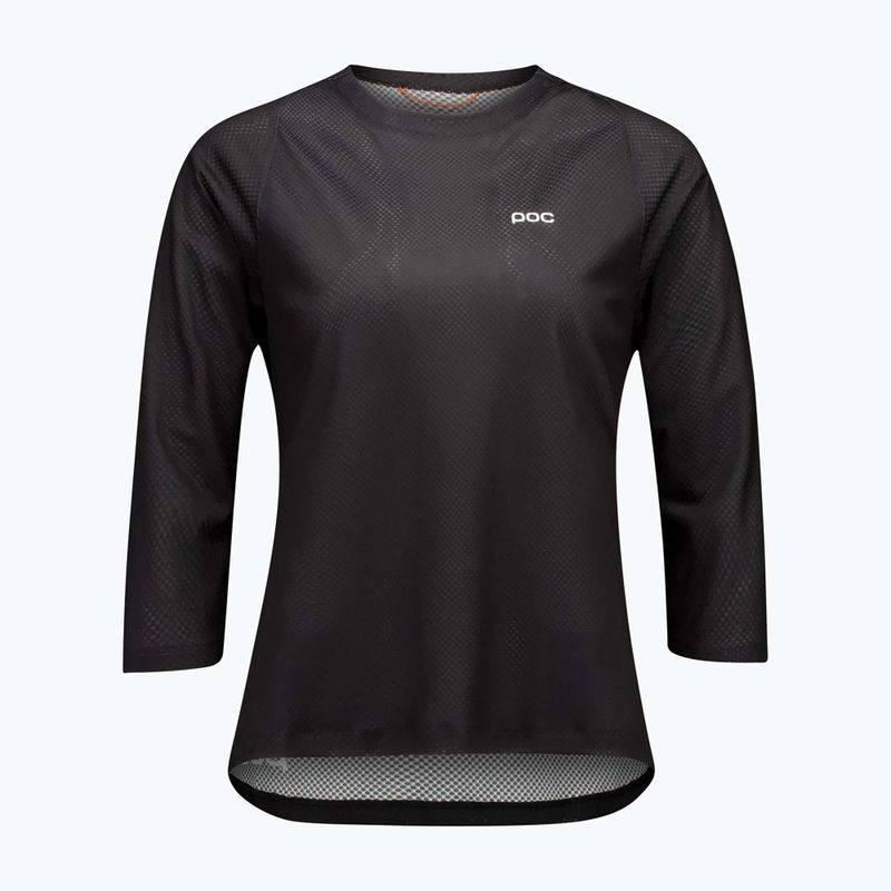 Dámsky cyklistický dres POC Motion Air Jersey 3/4 uranium black 3