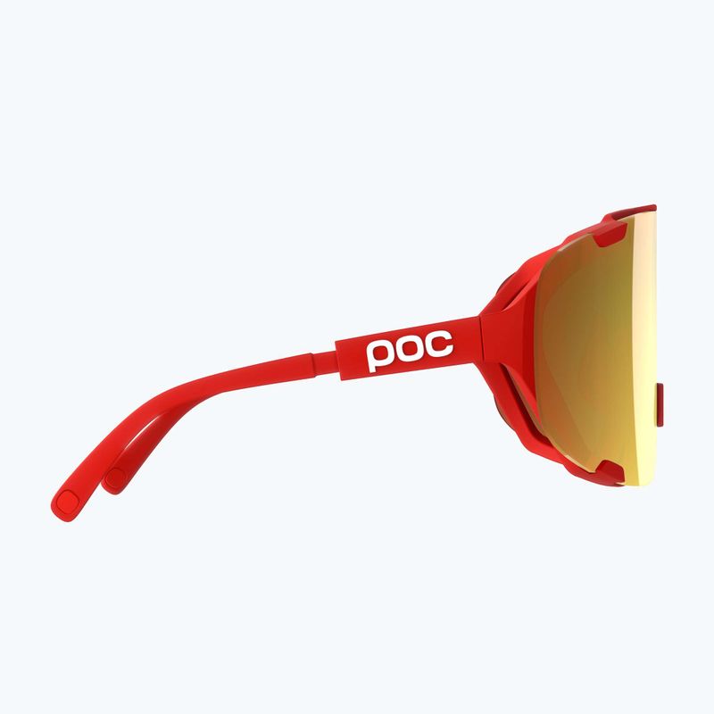 Slnečné okuliare POC Devour prismane red/clarity road/partly sunny gold 4