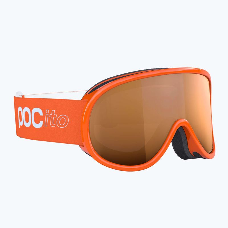 Detské lyžiarske okuliare POC POCito Retina Jr S2 fluorescent orange/partly sunny light orange 5