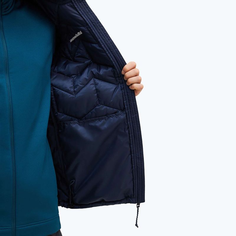Pánska páperová bunda Peak Performance Elevate Liner Hood blue shadow 4