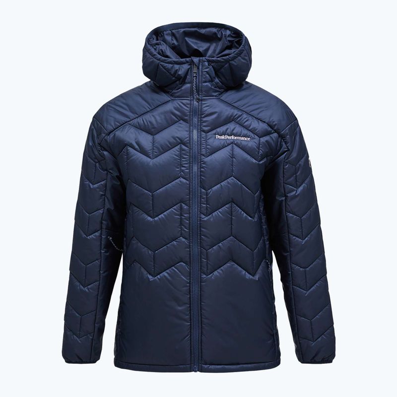 Pánska páperová bunda Peak Performance Elevate Liner Hood blue shadow 5