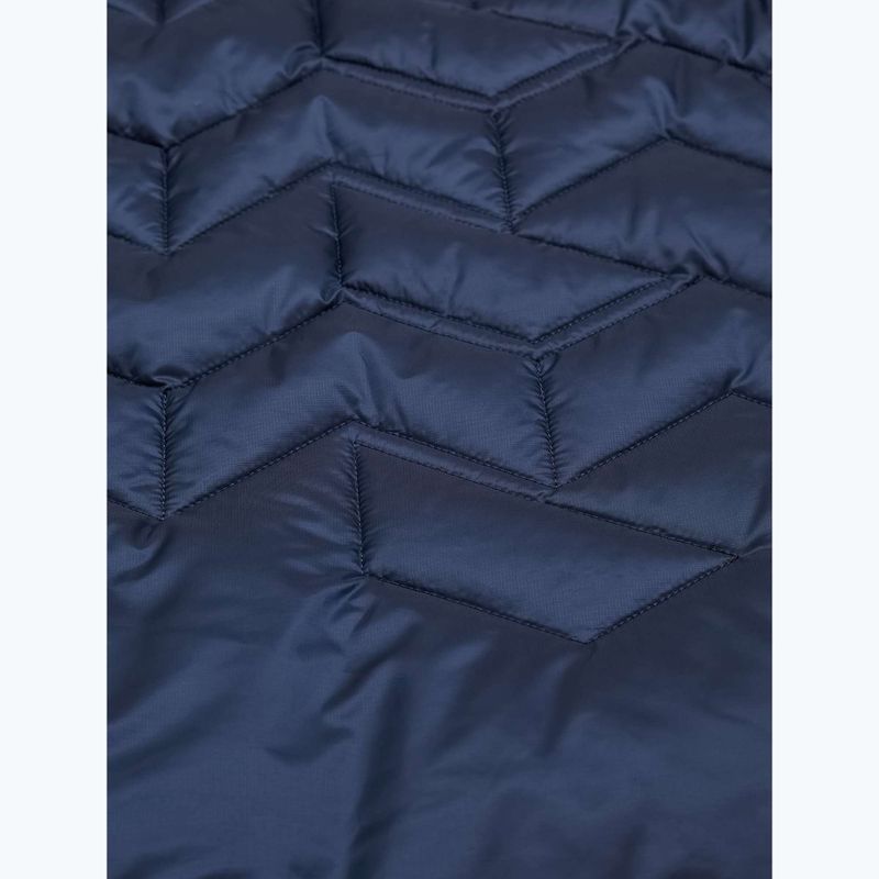 Pánska páperová bunda Peak Performance Elevate Liner Hood blue shadow 7