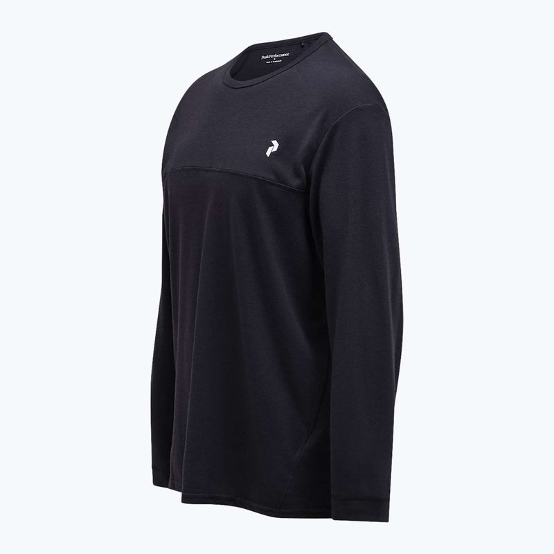 Pánske tričko Peak Performance Trail Wool Blend Longsleeve black 3